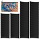 Legigo 50 Pack Blank DIY Craft Bags Black Canvas Pencil Pouches MultiPurpose Travel Toiletry Bags 83 5 Inch