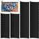 Legigo 50 Pack Blank DIY Craft Bags Black Canvas Pencil Pouches MultiPurpose Travel Toiletry Bags 83 5 Inch