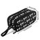Fustylead Bows Large Pencil Case Minimalist Portable Stationery Bag Cosmetics Bag with Handle for Middle High College School Office Travel