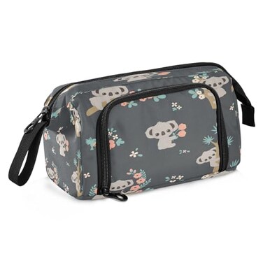 SUABO Big Capacity Pencil Case Cute Koala Pouch Pen Case Pencil Box Stationery Bag Makeup Bag Office Organizer for Adults