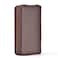 Asvine Fountain Pen Case Genuine Leather Pen Case 10 Divided Slots Coffee Rollerball Pen Holder Handmade Display Organizer Zippered Pouch