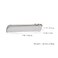 YONBEN Faux Leather Pencil Case Small Pencil Pouch Slim Pen Case Holder Zipper Bag for School OfficeGrayFaux Leather