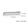 YONBEN Faux Leather Pencil Case Small Pencil Pouch Slim Pen Case Holder Zipper Bag for School OfficeGrayFaux Leather