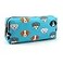 LParkin French Bulldog Pencil Case Capacity Canvas Pen Bag Pouch Stationary Case Makeup Cosmetic Bag Gadget Box