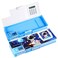 Henoyso Multifunctional Pencil Box for Boys Astronaut Pencil Case with Calculator and Sharpener Cool Cute Pencilcase School Supplies Essentials Christmas Birthday Gift Present for Kids Teens