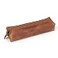 Londo Genuine Leather Zipper Pen Pencil Cosmetic Case