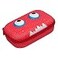 ZIPIT Beast Pencil Box for Kids Large Capacity Cute Pencil Case for School Stationery Organizer Box Red