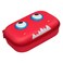 ZIPIT Beast Pencil Box for Kids Large Capacity Cute Pencil Case for School Stationery Organizer Box Red