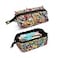 ZIPIT Lenny Pencil Case Doodles Large Storage Capacity Zipper Pouch MakeupStationery Bag SchoolTravel Washable Polyester KidsTeensAdults