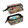 ZIPIT Lenny Pencil Case Doodles Large Storage Capacity Zipper Pouch MakeupStationery Bag SchoolTravel Washable Polyester KidsTeensAdults