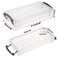 BTSKY Large Capacity Pencil Box Office Supplies Storage Organizer Box Brush Painting Pencils Storage Box Watercolor Pen Container Drawing Tools6 Pack Clear