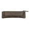Londo Genuine Leather Pen Case with Zipper Closure Pencil Pouch Stationery Bag