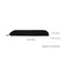 YONBEN Canvas Pencil Case Cartucheras De Maquillaje Pure Color Simple Mini Black S