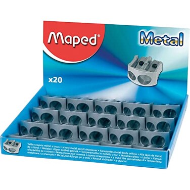 Maped Classic 2 Hole Metal Sharpener Display Pack of 20