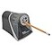 Westcott iPoint Evolution Axis Heavy Duty Electric Pencil Sharpener for Classroom Black and Silver