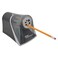 Westcott iPoint Evolution Axis Heavy Duty Electric Pencil Sharpener for Classroom Black and Silver