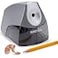 Bostitch Office Personal Electric Pencil Sharpener Powerful StallFree Motor High Capacity Shavings Tray Gray EPS4KTGRAY
