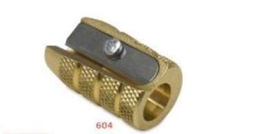 MR Mobius Ruppert MR Brass Artists Pencil Sharpener choose from 4 shapes Made in Germany finest in the world 604 BulletGrenade