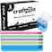 Craftzilla Pencil Sharpener 100 Pack Manual Pencil Sharpeners Bulk Handheld Dual Hole with Lid for Kids and Classroom School Office Supplies