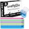 Craftzilla Pencil Sharpener 100 Pack Manual Pencil Sharpeners Bulk Handheld Dual Hole with Lid for Kids and Classroom School Office Supplies