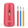 Aniborsa Automatic Electric Pencil Sharpener Auto Feed Auto Stop Auto Eject Rechargeable for Classroom Home School Office Rose Red