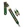 buybeaded beaded lanyard with matching Beaded EarringsNative American style Lanyard beaded badge holderID card holderLoom Beaded Lanyard Green