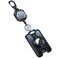 LIUGX Badge Holder for Airtag with Retractable Keychain Heavy Duty for Airtag HolderCase ID Card Holder Holds 6 Cards with 315 Badge Reel Key Chain 10000 Rebound 8oz