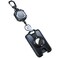 LIUGX Badge Holder for Airtag with Retractable Keychain Heavy Duty for Airtag HolderCase ID Card Holder Holds 6 Cards with 315 Badge Reel Key Chain 10000 Rebound 8oz