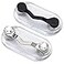Readerest Magnetic Glasses Holders 2 Pack Secure Clip for Reading Eyeglasses Sunglasses Work Badges Glasses Holders for Men Women USA Made Black Stainless Steel Crystals