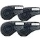 SIKOT Compatible Label Tape Replacememt for M21750499 Cartridge 34 inches Nylon Labels TapeBlack on White Nylon Cloth Film Work with BMP21PLUSLAB M210 LAB M211 Printer16 Length 075 Width 4 Pack