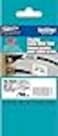 TZe Tapes 2Pack Genuine Brother 12 12mm Black on White Flexible TZe PTouch Tape for Brother PT6100 PT6100 Label Maker