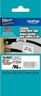TZe Tapes 2Pack Genuine Brother 12 12mm Black on White Flexible TZe PTouch Tape for Brother PT6100 PT6100 Label Maker