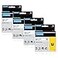 AONOMI 19mm Industrial Flexible Nylon Labels Replacement for Dymo Rhino 18489 Flexible Nylon Label Tape 34 x 115 Black Print on White Compatible with DYMO Rhino 5200 4200 5000 6000 Label Maker