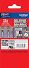 TZES Tapes Brother 1 24mm Black Print on Matte Silver Extra Strength Adhesive PTouch Tape for Brother PT2730 PT2730 Label Maker