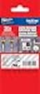 TZES Tapes Brother 12 12mm White Print on Clear Extra Strength Adhesive PTouch Tape for Brother PT1700 PT1700 Label Maker