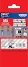 TZES Tapes Brother 12 12mm White Print on Clear Extra Strength Adhesive PTouch Tape for Brother PT1700 PT1700 Label Maker