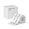 NIIMBOT Label Maker Tape for D11D110D101 Label Maker 12 x 40 mm 047 x 157 3Rolls for Home Office Labeling Tape Replacement White
