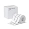 NIIMBOT Label Maker Tape for D11D110D101 Label Maker 12 x 40 mm 047 x 157 3Rolls for Home Office Labeling Tape Replacement White