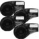 SIKOT Compatible for M21750499 High Adhesion Nylon Cloth 34Inch Black on White for M210 M210LAB M211 BMP21PLUS BMP21LAB Label Maker forHigh Adhesion Nylon Cloth 4Pack