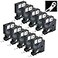 Aonomi A18053 Heat Shrink Tube Labels Replacement for DYMO Rhino 18053 Fit with DYMO Rhino 4200 5200 5000 6000 Industrial Label Maker Black on White 38 x 4910Pack