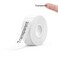 SUPVAN E10 E11 Label Maker Tape 059in 197ft 15mm 6m Transparent Genuine Continuous Laminated Thermal Label Tape Refill Waterproof Oilproof Auto Detect Labels Black on Transparent