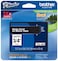 TZe Tapes Genuine Brother 34 18mm White on Black TZe PTouch Tape for Brother PT1890 PT1890 Label Maker