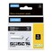DYMO Rhino Industrial Vinyl Labels 12 White Print on Black Tape