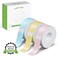 NELKO Genuine P21 Label Maker Tape Adapted Label Print Paper 14x40mm 055x157 Standard Laminated Office Labeling Tape Replacement Multipurpose of P21 180 TapesRoll 3Roll BlueYellowPink