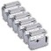 Unismar 6Pack MK231 MK231 M231 Compatible with Brother Label Maker Tape MK231 MK231s 12mm 047 Ptouch M Tape 12 for PTM95 PTM95 PT65 PT85 PT90 PT70 PT80 Black on White