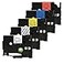Oozmas Label Maker Tape Replacement for Brother PTD200 1280 2040 1750 1090 1180 1880 1890 Label Maker Refills TZe TZ Tape 12mm 047 Inch Laminated Compatible with Brother P Touch Colored Labels 5 Pack
