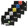 Oozmas Label Maker Tape Replacement for Brother PTD200 1280 2040 1750 1090 1180 1880 1890 Label Maker Refills TZe TZ Tape 12mm 047 Inch Laminated Compatible with Brother P Touch Colored Labels 5 Pack