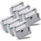 Fimax 6X Replacement for Mk231s Brother Label Tape 12mm 047 MK231s M Tape 12mm 047 M231 MK231 M231 White Work with Brother P Touch PT65 PTM95 PT90 PT70 PT80 PT70BM PT45 Label Maker Refills