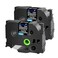 SuperInk USUPERINK 2PK Compatible for Brother ST151 STe151 ST151 STe151 Stencil Tape 1 24mmx 98ft3m Black on Clear Mobile Solutions Nonadhesive Stamp Cassette for PTouch PTD600VP PTP700 Label Maker