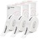 NIIMBOT Label Tape of Model D11 D110 D101 Printer 3 Rolls 0591961550mm Adapted Label Printing Paper Office Home Labeling Tape Replacement White